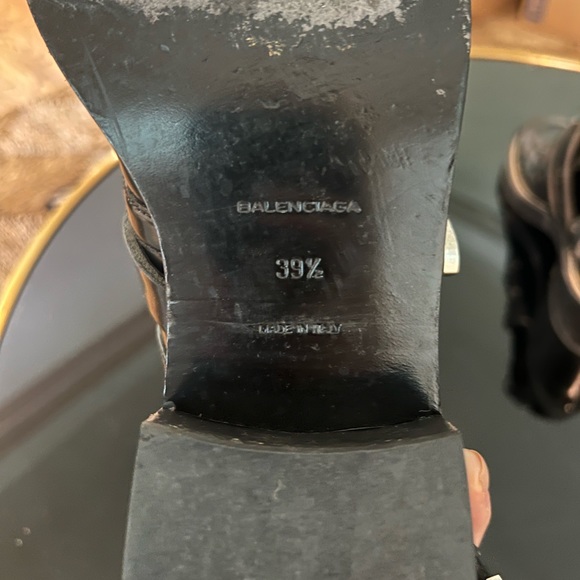 balenciaga centurion boots